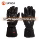 Professional motorcycle heating gloves by Savior, Rechargeable Li-ion Battery Heated for Men and Women,Warm Gloves for Cycling