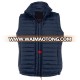 Wholesale Navy Blue Heated Gillet Travel Heated Vest