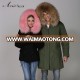 Winter jacket manufacturer black cotton parka, womens mens faux fur lined raccoon hood jacket coat overcoat